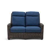 Grey Kampala Lifeguard Lapis Indigo Loveseat - The Great Escape