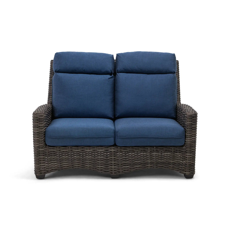 Grey Kampala Lifeguard Lapis Indigo Loveseat - The Great Escape