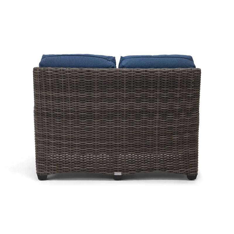 Grey Kampala Lifeguard Lapis Indigo Loveseat - The Great Escape