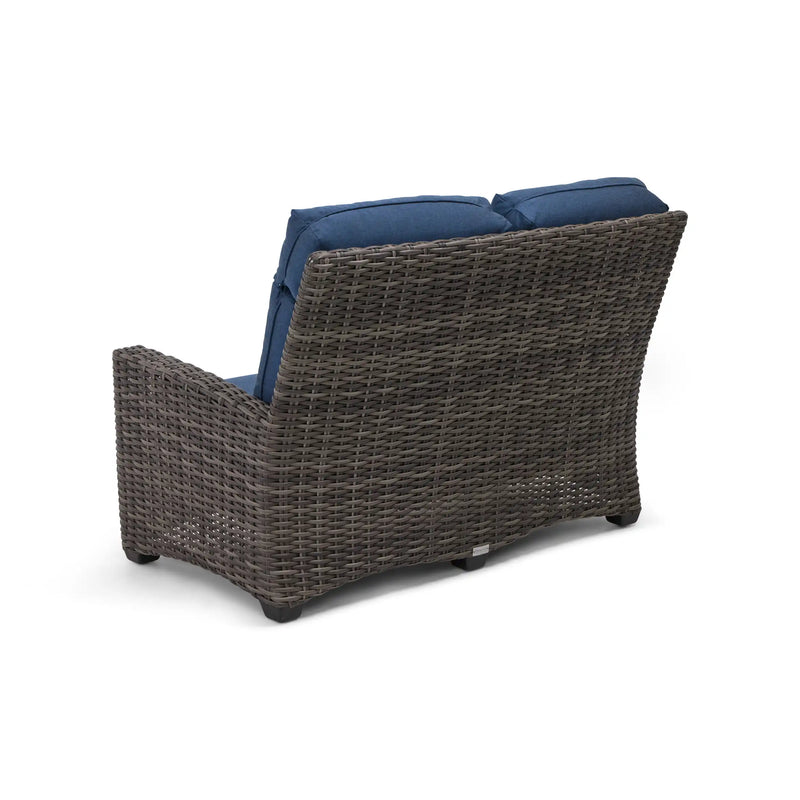 Grey Kampala Lifeguard Lapis Indigo Loveseat - The Great Escape