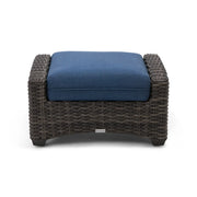 Grey Kampala Lifeguard Lapis Indigo Ottoman - The Great Escape