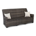 Kampala 3 Piece Grey Quick Dry Foam Sofa Group - The Great Escape