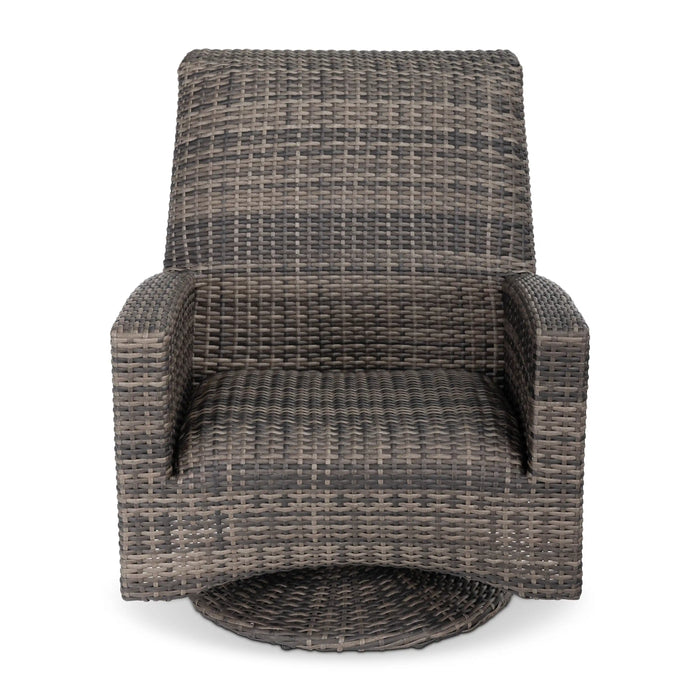 Kampala 3 Piece Grey Quick Dry Foam Sofa Group - The Great Escape