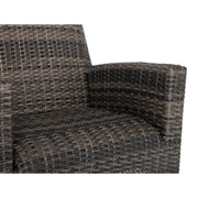 Kampala 3 Piece Grey Quick Dry Foam Sofa Group - The Great Escape
