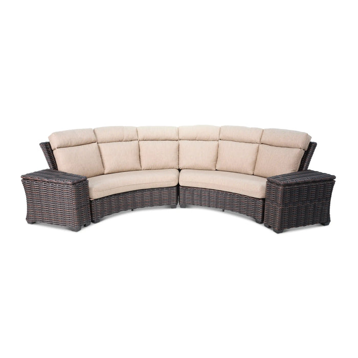 Kampala 4 Piece Curved Sectional Group - The Great Escape