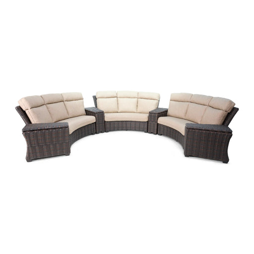 Kampala 7 Piece Curved Sectional Group - The Great Escape