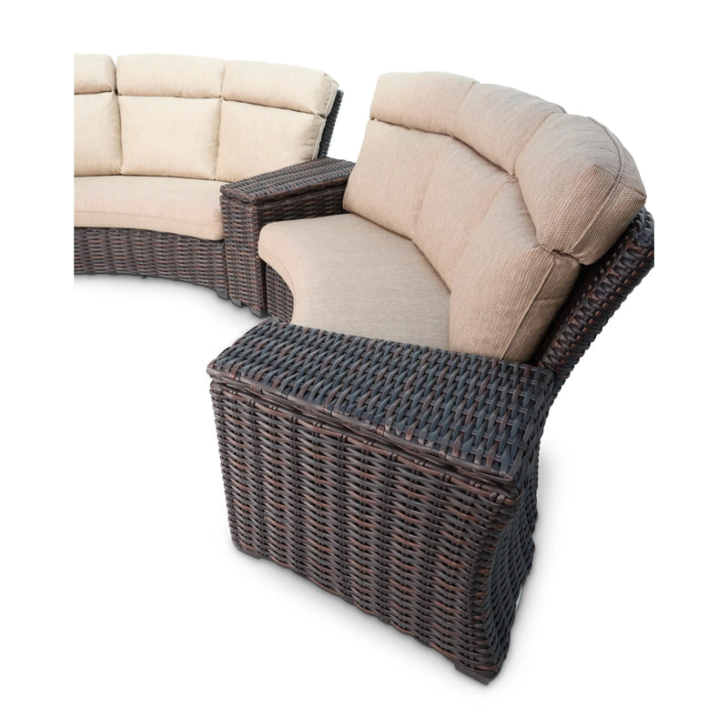 Kampala Curved Sectional Group - The Great Escape