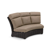 Kampala Mirage Latte Cushion Crescent Sofa - The Great Escape