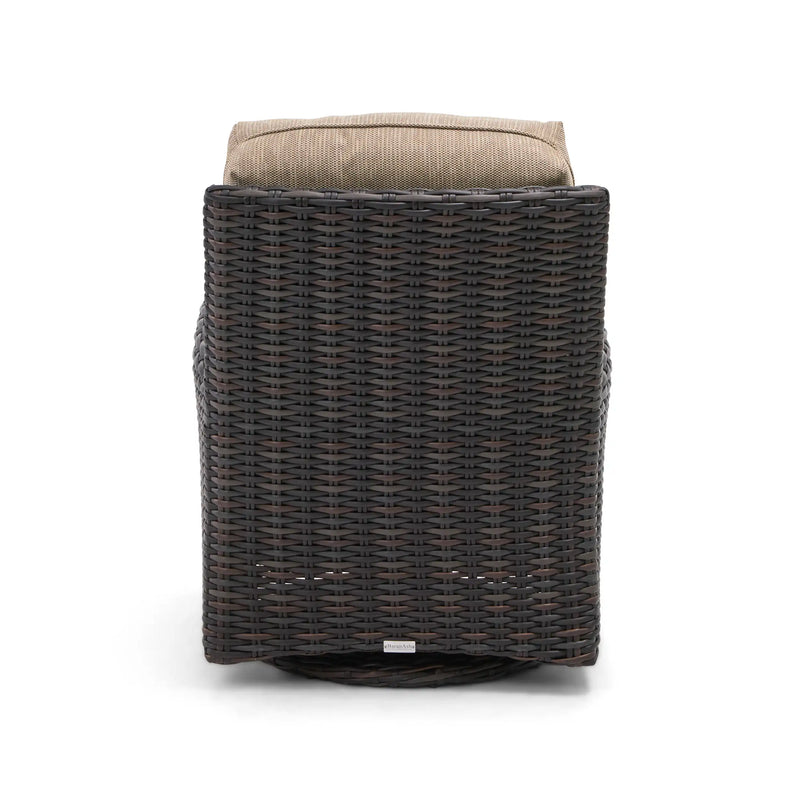 Kampala Mirage Latte Swivel Glider - The Great Escape