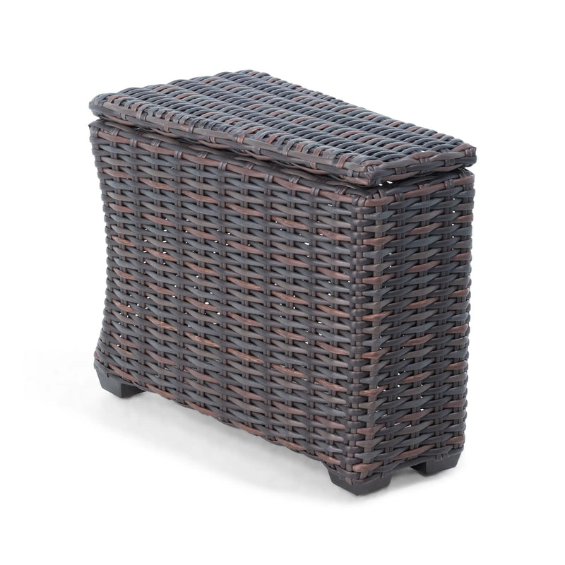 Kampala Curved Woven Storage Wedge  - The Great Escape