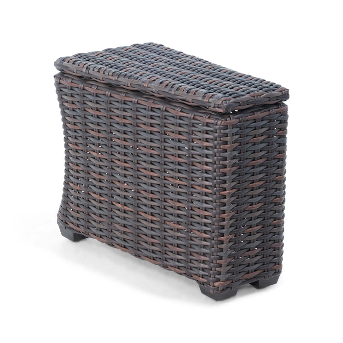 Kampala Curved Woven Storage Wedge  - The Great Escape