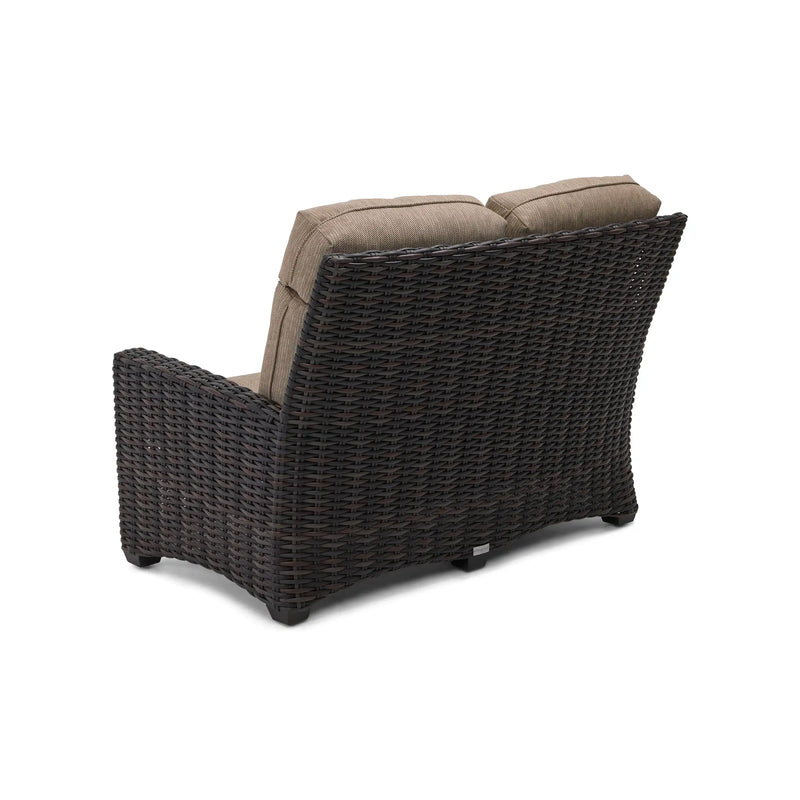 Kampala Mirage Latte Loveseat - The Great Escape