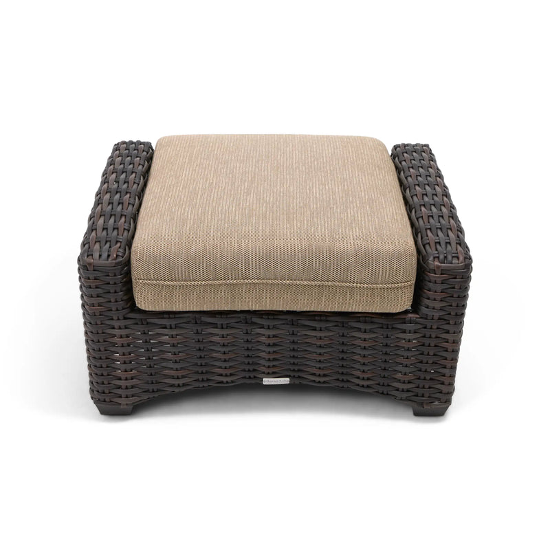Kampala Mirage Latte Ottoman - The Great Escape
