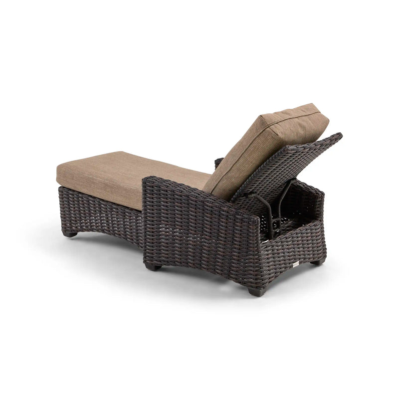 Kampala Mirage Latte Chaise Lounge - The Great Escape