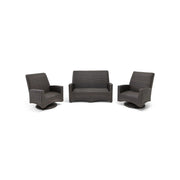 Kampala 3 Piece QDF Loveseat Group - The Great Escape