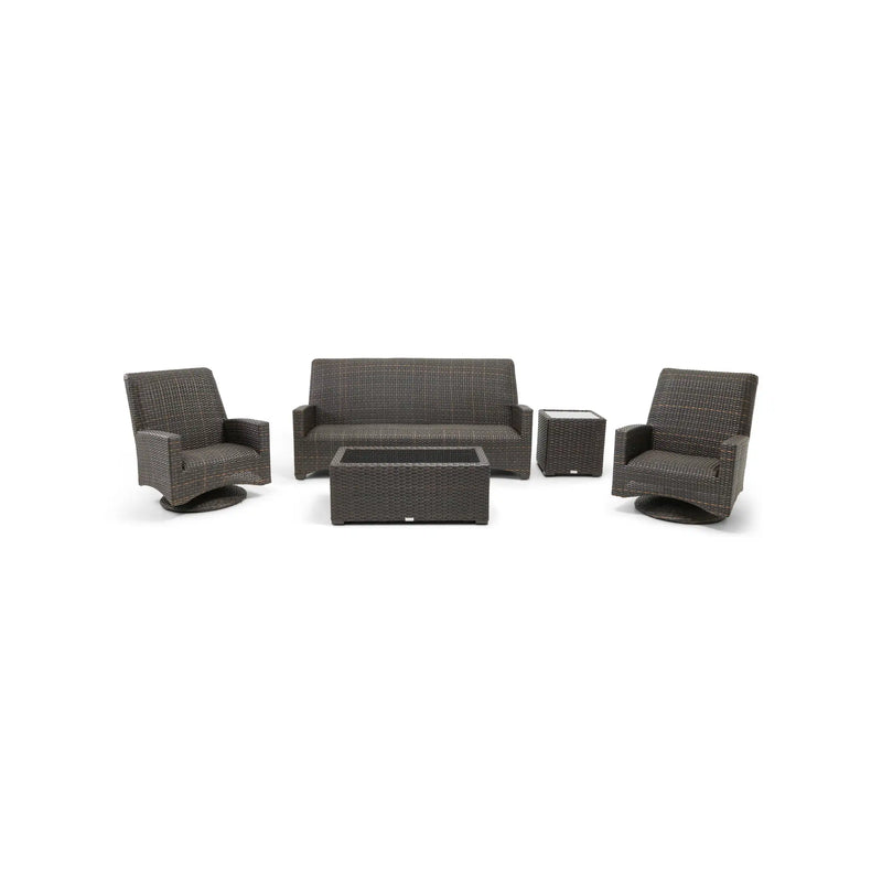 Kampala 5 Piece QDF Sofa Chat Group - The Great Escape