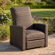 Kampala QDF Padded Woven Recliner - The Great Escape