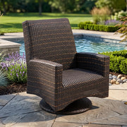 Kampala QDF Woven Swivel Rocker - The Great Escape