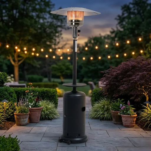 Commercial 48K BTU Patio Heater Matte Black - The Great Escape