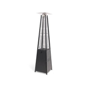 Commercial Glass Tube 42K BTU Patio Heater Matte Black - The Great Escape