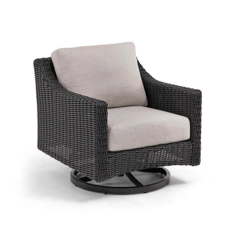 Rosario Black Swivel Rocker Lifeguard Oyster - The Great Escape
