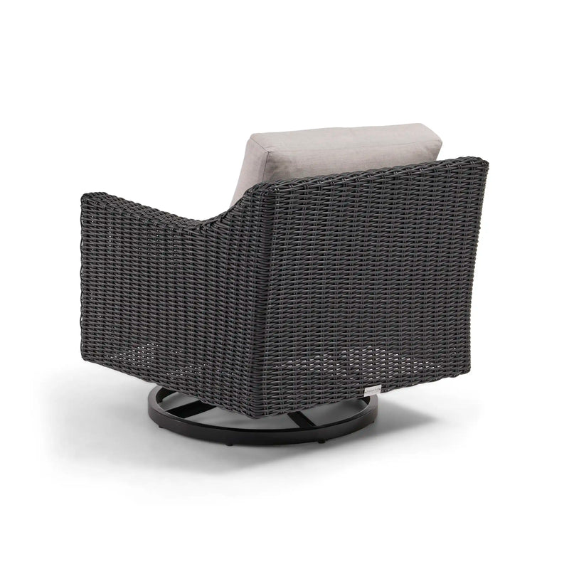 Rosario Black Swivel Rocker Lifeguard Oyster - The Great Escape