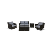 Rosario 5 Piece Loveseat Collection - The Great Escape