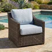 Rosario Grey Cushioned Lounge Chair - The Great Escape