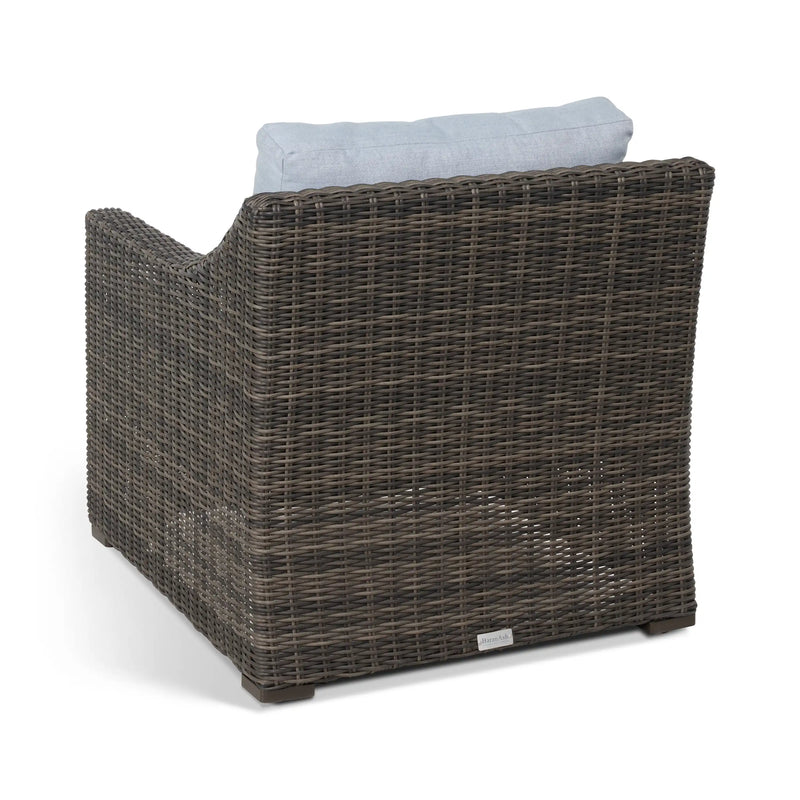 Rosario Cushioned Woven Lounge Chair - The Great Escape