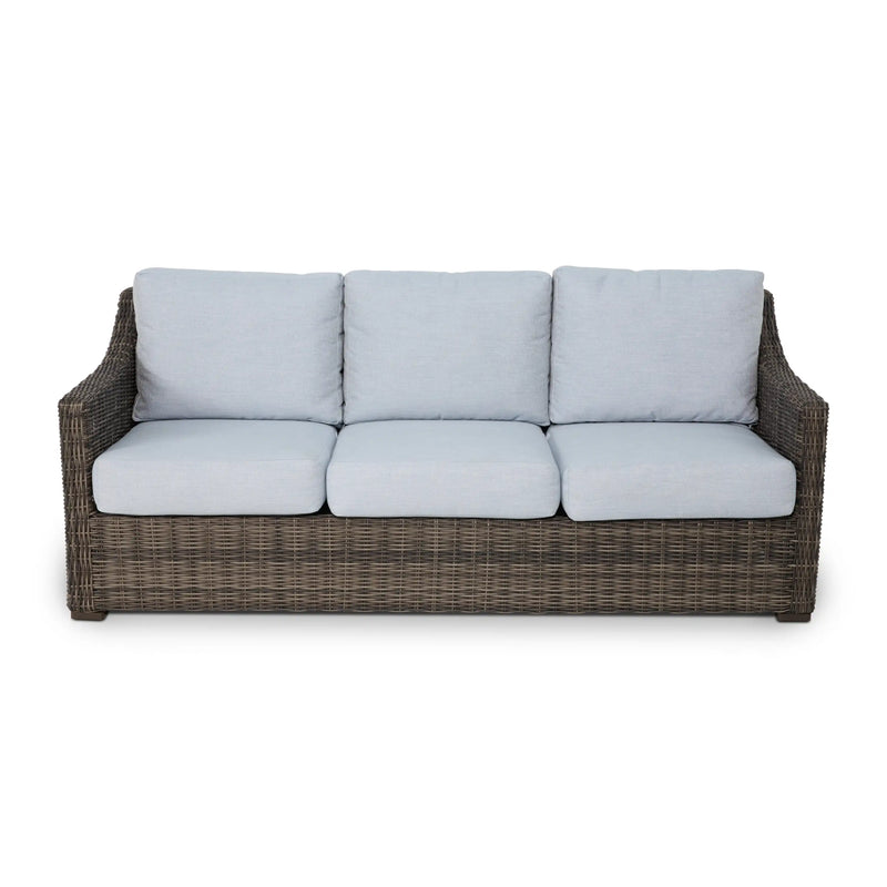 Rosario Cushioned Woven Sofa - The Great Escape