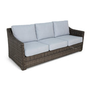Rosario Cushioned Woven Sofa - The Great Escape