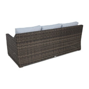 Rosario Cushioned Woven Sofa - The Great Escape