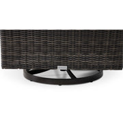 Rosario Cushioned Woven Swivel Rocker - The Great Escape