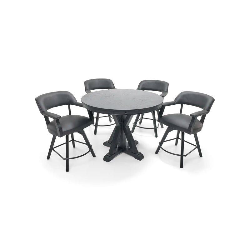 Rowan 5 Piece Counter Height Flip Top Game Set - The Great Escape