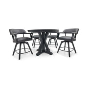 Rowan 5 Piece Counter Height Flip Top Game Set - The Great Escape