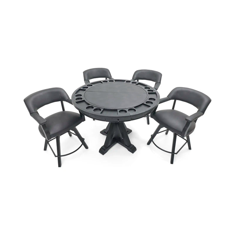 Rowan 5 Piece Counter Height Flip Top Game Set - The Great Escape