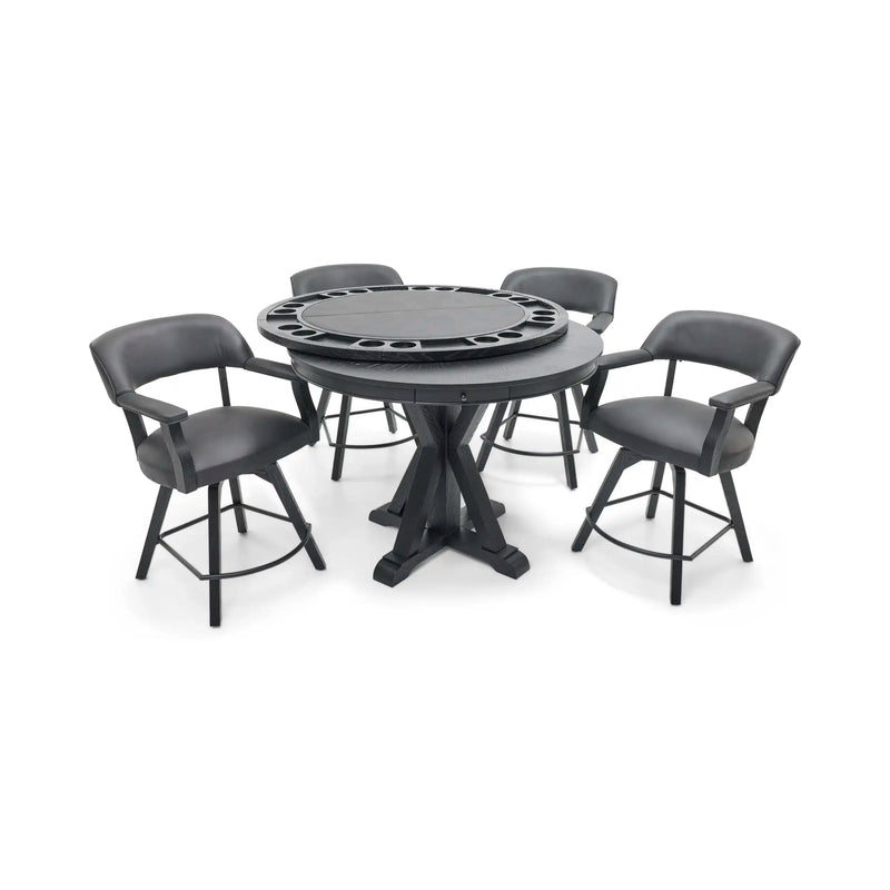 Rowan 5 Piece Counter Height Flip Top Game Set - The Great Escape