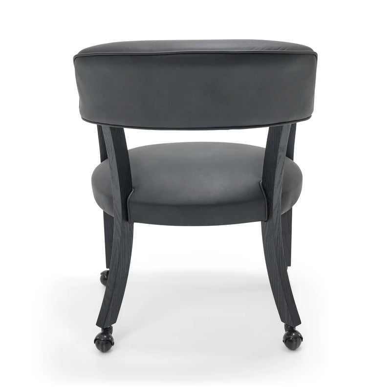 Rowan Upholstered Game Chair With Casters - The Great Escape 