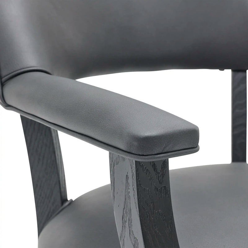 Rowan Upholstered Game Chair With Casters - The Great Escape 