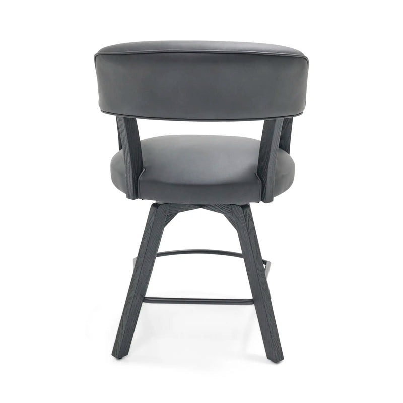 Rowan Cushioned Swivel Deluxe 26" Counter Stool - The Great Escape