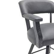 Rowan Cushioned Swivel Deluxe 26" Counter Stool - The Great Escape