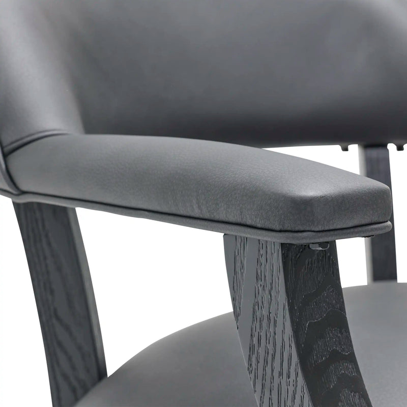 Rowan Cushioned Swivel Deluxe 26" Counter Stool - The Great Escape