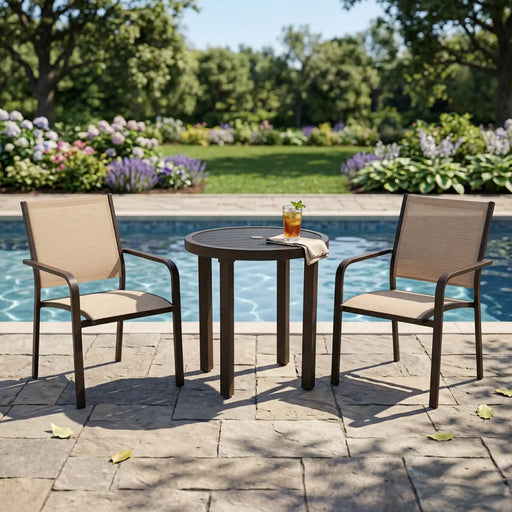 St. Kitts Sling 3 Piece Scoria Bistro Group - The Great Escape