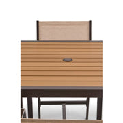 St. Kitts 5 Piece Sling Scoria Counter Height Group - The Great Escape