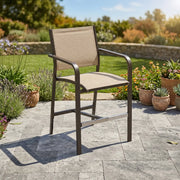 St. Kitts Sling Counter Height Stool Scoria - The Great Escape 