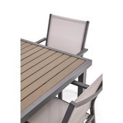 St. Kitts 7 Piece Graphite Dining Group - The Great Escape