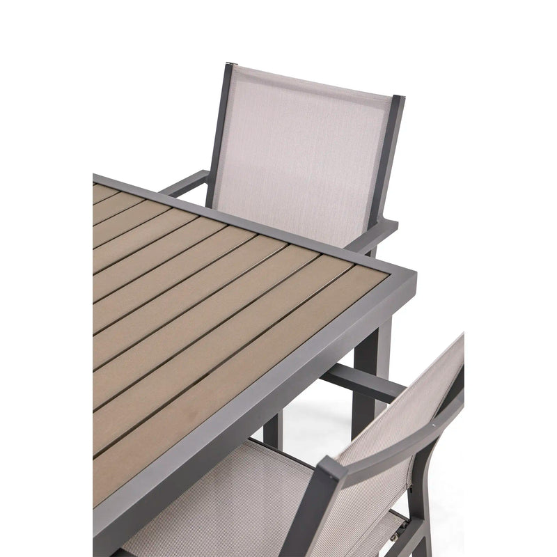 St. Kitts 7 Piece Graphite Dining Group - The Great Escape