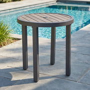 St. Kitts Mesa 28" Round GPH Poly Top Dining Table - The Great Escape