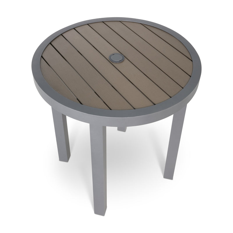 St. Kitts Mesa 28" Round GPH Poly Top Dining Table - The Great Escape