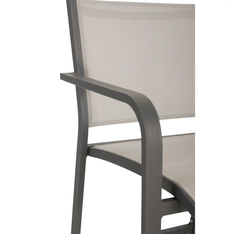 Picture of St. Kitts Sling Counter Height Stool - Graphite